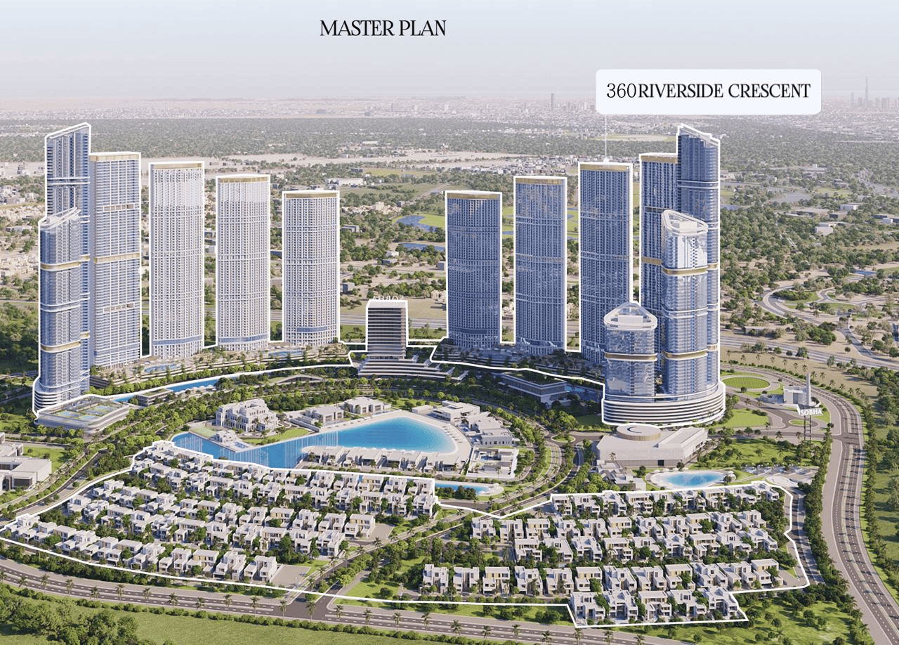 360 riverside crescent master plan