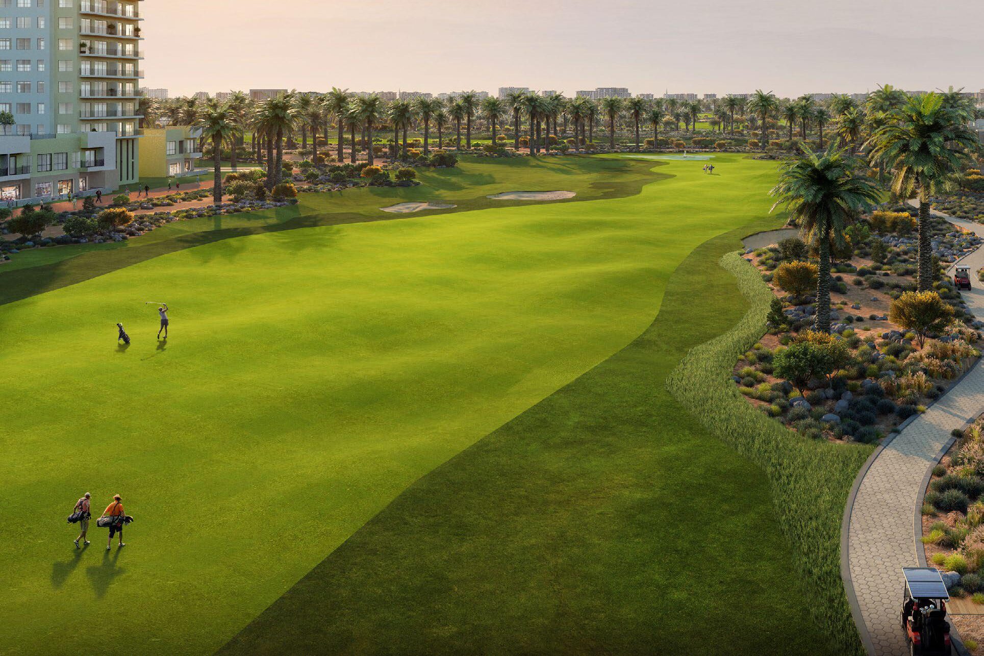 emaar south greenridge golfplatz