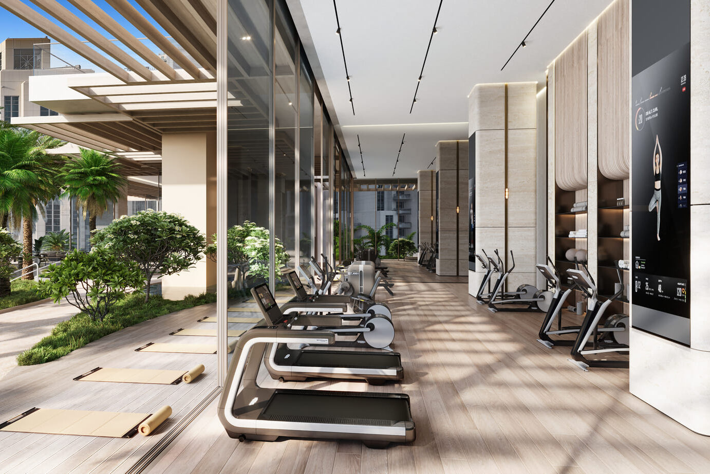 fairmont residences solara tower gym