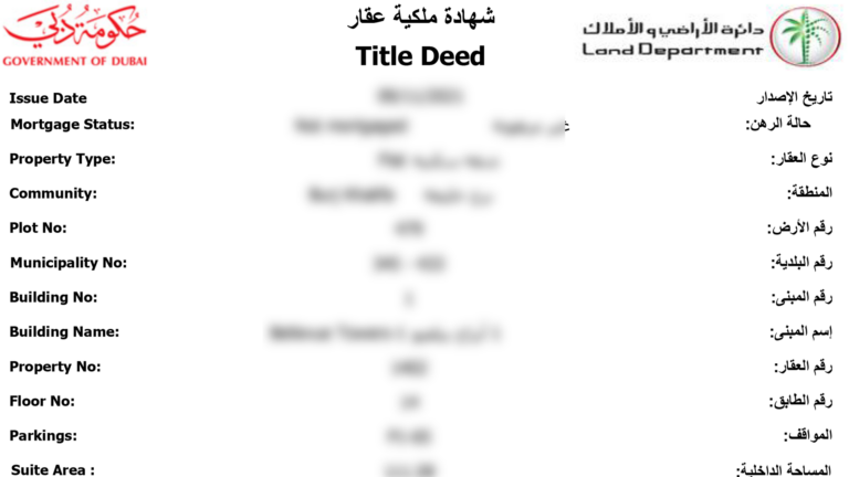 title deed