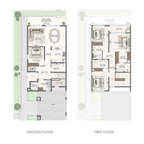 emaar south greenridge 4 bdr townhouse