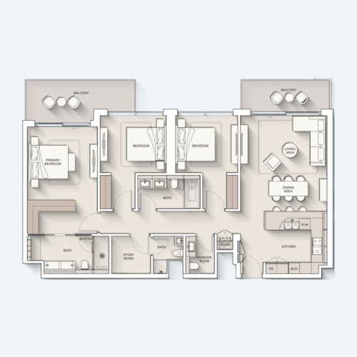 ellington cove 3 bdr