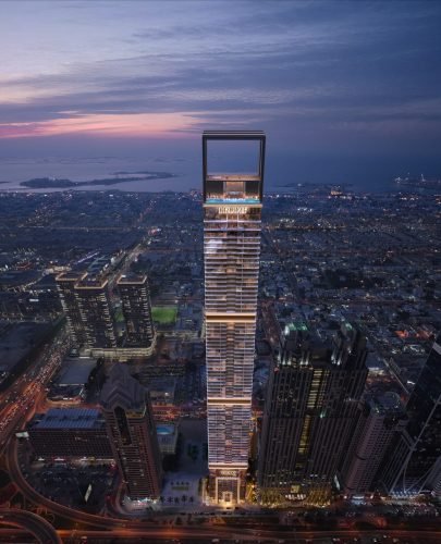 trump international hotel and tower exterior